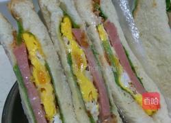 快手三明治的做法图解6