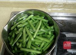 炒四季豆的做法图解3