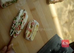 小葱火腿花卷的做法图解14