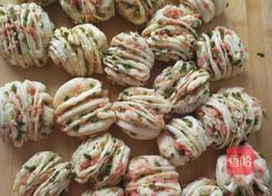 小葱火腿花卷的做法图解17