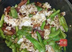 四季豆橄榄菜炒叉烧肉的做法图解6