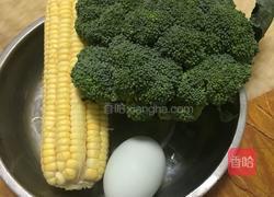 西兰花玉米蛋的做法图解1