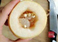 冰糖炖雪梨的做法图解4