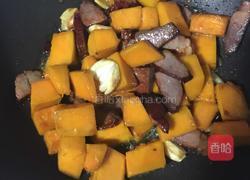 五香腊肉烩南瓜的做法图解9