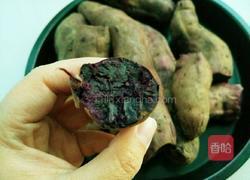 紫薯夹心方糕的做法图解1