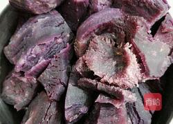 紫薯糯米滋的做法图解1