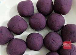 紫薯糯米滋的做法图解5