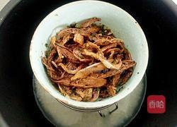 辣酱蒸茄干的做法图解5