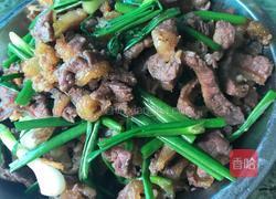 姜葱爆炒牛梅皮的做法图解7