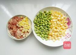 清新小炒（玉米毛豆炒肉沫）的做法图解2