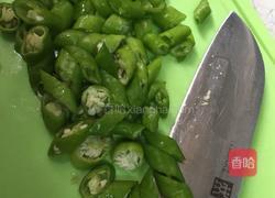 蚝油杭椒拌虾皮的做法图解3