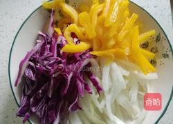 辣炒五彩肉丝的做法图解2