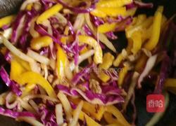 辣炒五彩肉丝的做法图解7
