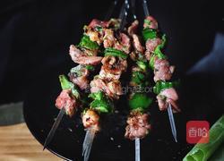超好吃的烤肉配方 青椒烤羊肉/小羊排的做法图解13