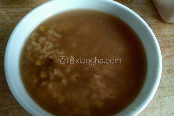 大米绿豆粥(高压锅)
