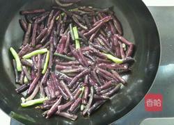 清炒乡里红豆角的做法图解4