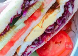 三明治的做法图解4