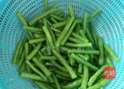 凉拌豆角的做法图解4