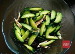 黄瓜木耳拌腐竹的做法图解4