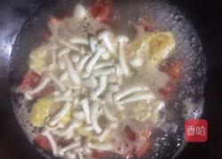 白玉菇猪肝番茄鸡蛋汤的做法图解8