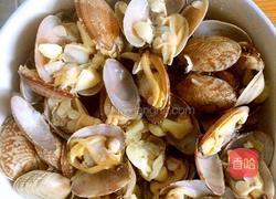 酒蒸花哈的做法图解4