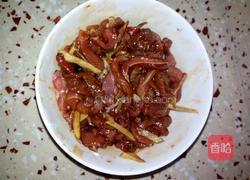 小白菜肉丝面的做法图解4