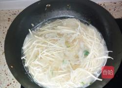 小白菜肉丝面的做法图解8