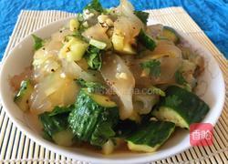 黄瓜拌拉皮的做法图解6