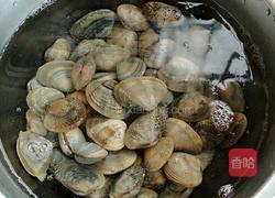 辣炒花甲的做法图解1