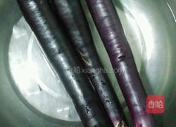 凉拌手撕茄子的做法图解2