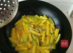 肉末茄条的做法图解3