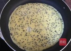 黄油芝麻鸡蛋卷的做法图解9