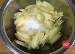 糖醋仔姜的做法图解2