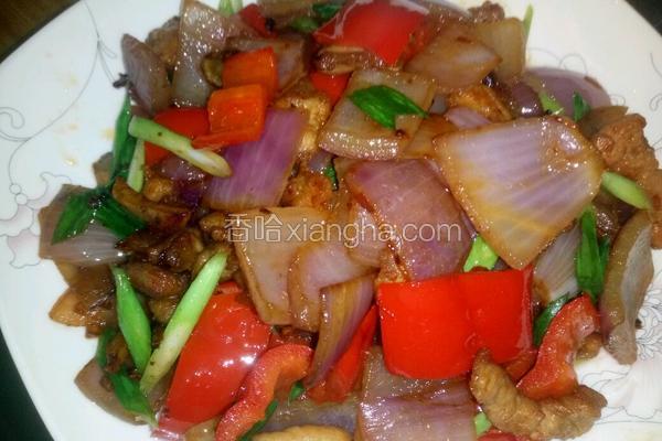 洋葱炒肉