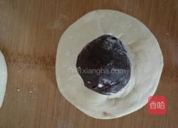红豆馅小寿桃(花馍)的做法图解7