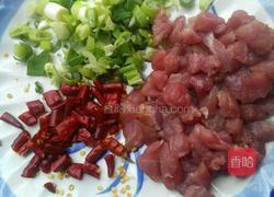 杏鮑茹炒肉丁的做法图解2