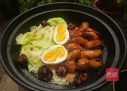 Chicken Whole Legs and Mushrooms Claypot Rice Recipe Illustration 21