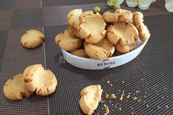 花生酱香玛格丽特饼干