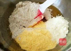 杂粮杏仁饼干的做法图解3