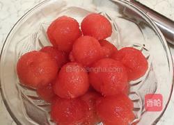 冰爽西瓜球的做法图解4