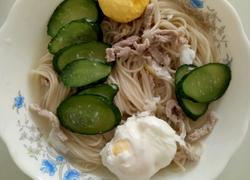 肉丝鸡蛋面