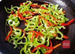 青椒虾煎蛋的做法图解3