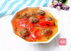 番茄丸子汤的做法图解7