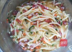 土豆腊肠什锦饼的做法图解4