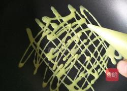 双色鸟巢鸡蛋饼的做法图解9