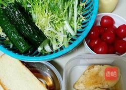 鸡肉蔬菜沙拉的做法图解6