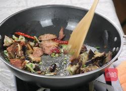 干豇豆炒腊肉 的做法图解3
