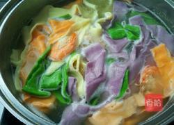 五彩油泼面的做法图解9