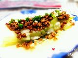 肉末蒸冬瓜的做法[图]