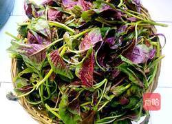 炝炒苋菜的做法图解1